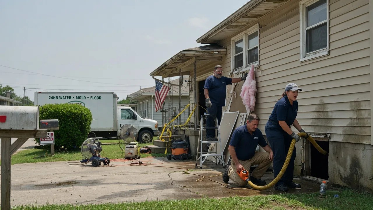 Water Damage Repair in Gold Hill, NC near me